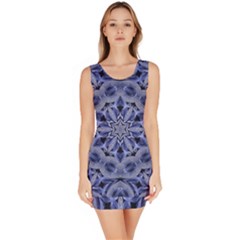 Mandala Pattern Rosette Kaleidoscope Abstract Bodycon Dress