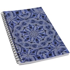 Mandala Pattern Rosette Kaleidoscope Abstract 5 5  X 8 5  Notebook by Jancukart