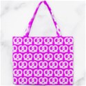 Pink Pretzel Illustrations Pattern Mini Tote Bag View1