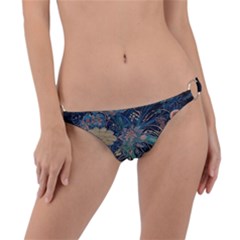 Ai Generated Flower Trees Forest Mystical Forest Ring Detail Bikini Bottoms by Ravend