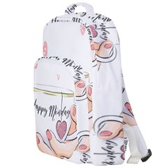 Happy Monday Double Compartment Backpack by SychEva