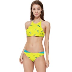 Summer Fun Banded Triangle Bikini Set