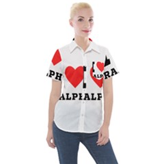 I Love Ralph Women s Short Sleeve Pocket Shirt