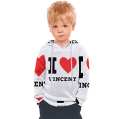 I Love Vincent  Kids  Overhead Hoodie by ilovewhateva