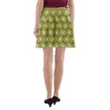 Gerbera Daisy Vector Tile Pattern A-Line Pocket Skirt View2