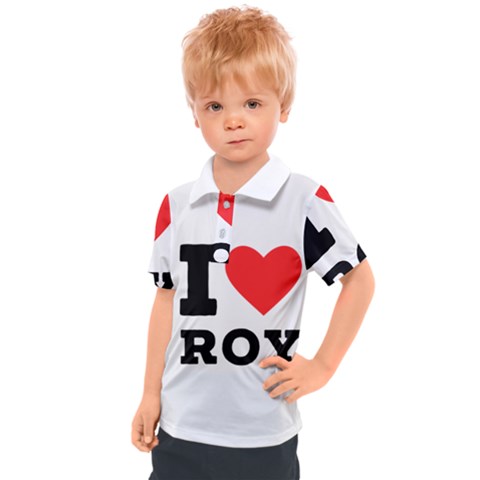 I Love Roy Kids  Polo Tee by ilovewhateva