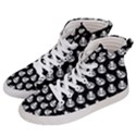 Ladybug Vector Geometric Tile Pattern Men s Hi-Top Skate Sneakers View2