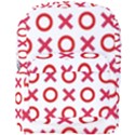 Pattern Xoxo Red White Love Full Print Backpack View1