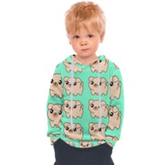 Puppy Pattern Dog Pet Kids  Overhead Hoodie