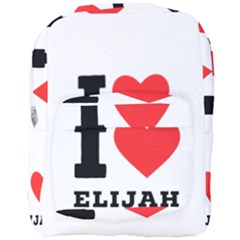 I Love Elijah Full Print Backpack by ilovewhateva