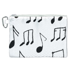 Music Is The Answer Phrase Concept Graphic Canvas Cosmetic Bag (xl) by dflcprintsclothing