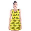 Ladybug Vector Geometric Tile Pattern Scoop Neck Skater Dress View1