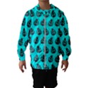 Ladybug Vector Geometric Tile Pattern Kids  Hooded Windbreaker View1