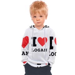 I Love Logan Kids  Overhead Hoodie by ilovewhateva