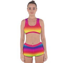 Spectrum Racerback Boyleg Bikini Set by nateshop