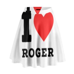 I Love Roger High Waist Skirt