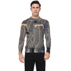 Circuit Men s Long Sleeve Rash Guard by nateshop