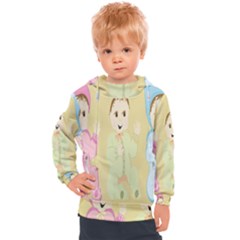 Happy 01 Kids  Hooded Pullover by nateshop