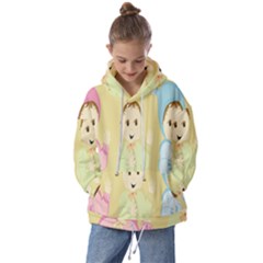 Happy 01 Kids  Oversized Hoodie