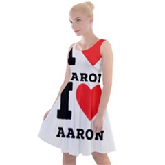 I Love Aaron Knee Length Skater Dress