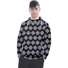 Abstract Knot Geometric Tile Pattern Men s Pullover Hoodie by GardenOfOphir