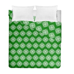 Abstract Knot Geometric Tile Pattern Duvet Cover Double Side (full/ Double Size) by GardenOfOphir