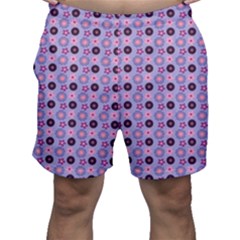 Cute Floral Pattern Men s Shorts by GardenOfOphir