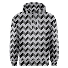 Modern Retro Chevron Patchwork Pattern Men s Overhead Hoodie