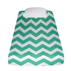 Chevron Pattern Giftt Fitted Sheet (single Size) by GardenOfOphir