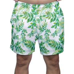 Leaves-37 Men s Shorts by nateshop