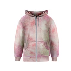 Pink-010 Kids  Zipper Hoodie