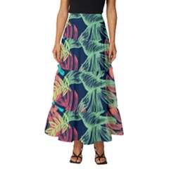 Sheets-33 Tiered Ruffle Maxi Skirt