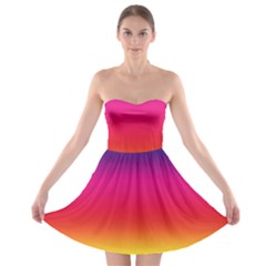 Spectrum Strapless Bra Top Dress