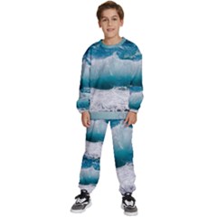 Waves Kids  Sweatshirt Set by nateshop