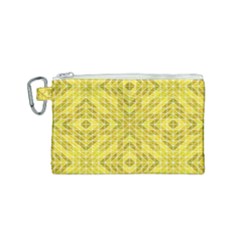 Tile Canvas Cosmetic Bag (small)