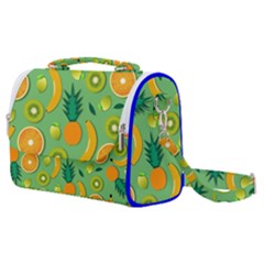 Fruit Tropical Pattern Design Art Satchel Shoulder Bag by danenraven