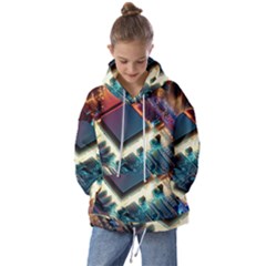 Ai Generated Motherboard City Technology Tech Cpu Kids  Oversized Hoodie by Jancukart