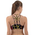 Flowers Butterfly Blooms Flowering Spring Back Web Sports Bra View2