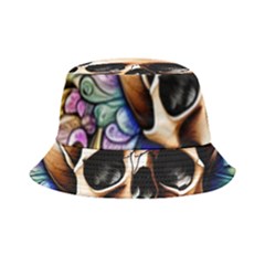 Gothic Skull Bucket Hat by GardenOfOphir