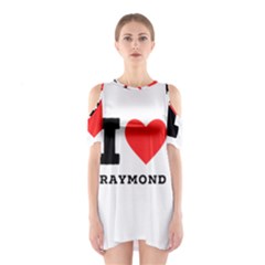 I Love Raymond Shoulder Cutout One Piece Dress by ilovewhateva