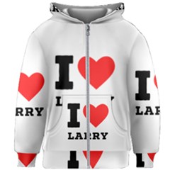 I Love Larry Kids  Zipper Hoodie Without Drawstring by ilovewhateva