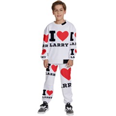 I Love Larry Kids  Sweatshirt Set by ilovewhateva