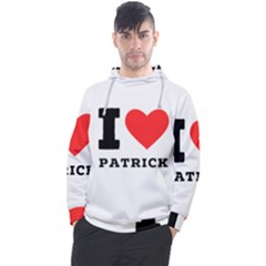 I Love Patrick  Men s Pullover Hoodie by ilovewhateva