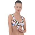 Crayons Color Pencils Stationary Front Tie Bikini Top View1