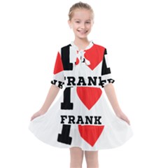 I Love Frank Kids  All Frills Chiffon Dress by ilovewhateva