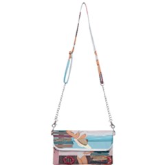 Vacation On The Ocean Mini Crossbody Handbag by SychEva