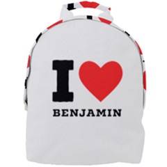 I Love Benjamin Mini Full Print Backpack by ilovewhateva