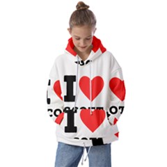 I Love Scott Kids  Oversized Hoodie by ilovewhateva