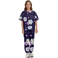 Cupcake Kids  Tee And Pants Sports Set by nateshop