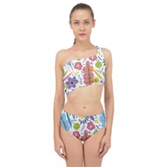 Flowers-101 Spliced Up Two Piece Swimsuit by nateshop